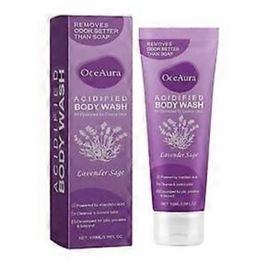 New Oceaura Lavender Sage Body Wash Acidified